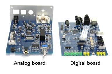 デジタル・アナログの独立基板