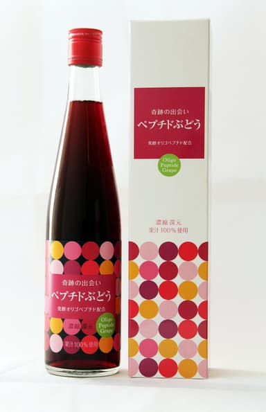 奇跡の出会い「ペプチドぶどう」500ml