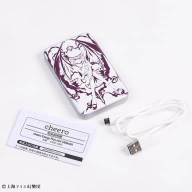 『東方Project』モバイルバッテリー 本体と付属品