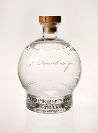 Cooperstown ABNER DOUBLEDAY“DOUBLE PLAY”BASEBALL VODKA