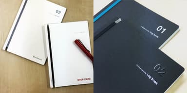 Log book 名入れイメージ