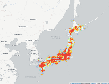 inbound insight ヒートマップ画面イメージ