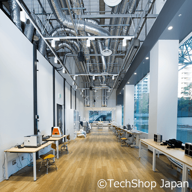 TechShop Tokyoの内部