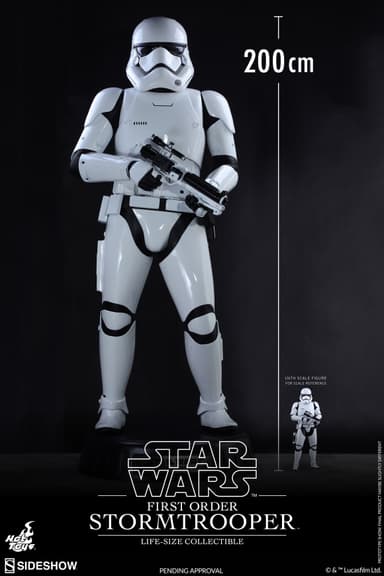 【ライフサイズ・マスターピース】『スター・ウォーズ／フォースの覚醒』 1/1スケールレプリカ　ファースト・オーダー ストームトルーパー