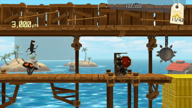 「Runner2」ゲームシーン