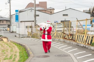 おまつり委員会活動実績　サンタがお家にやってくる!?2