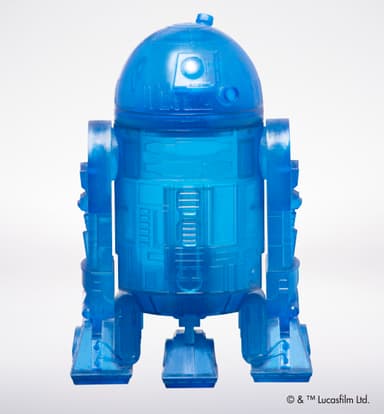 スター・ウォーズ　ネーム印スタンド　R2-D2(プレミアムバンダイ限定ブルークリア成型Ver.)