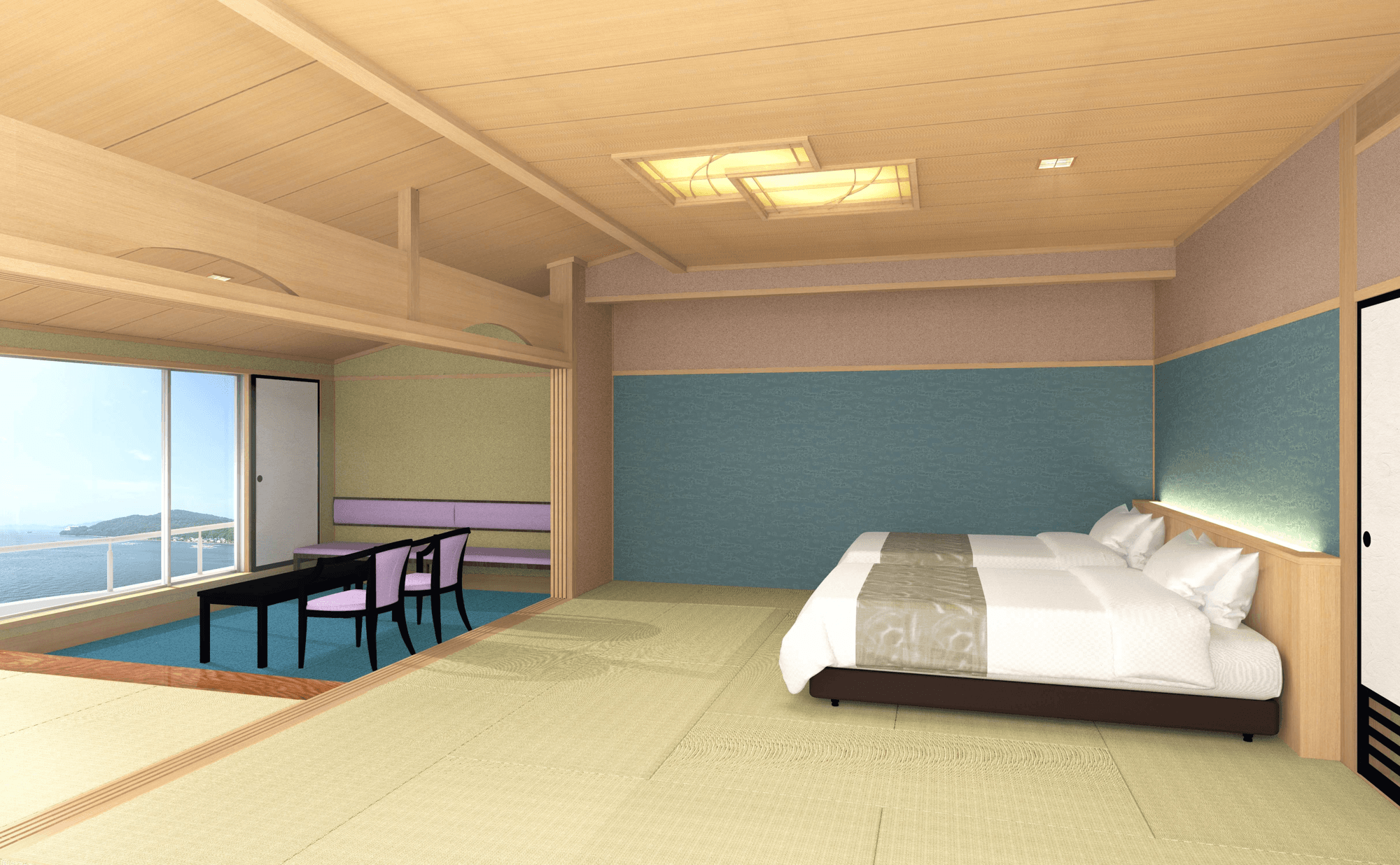 鳥羽シーサイドホテル「汀館」7階 全8室を「なごみ(和海)フロア」としてリニューアル