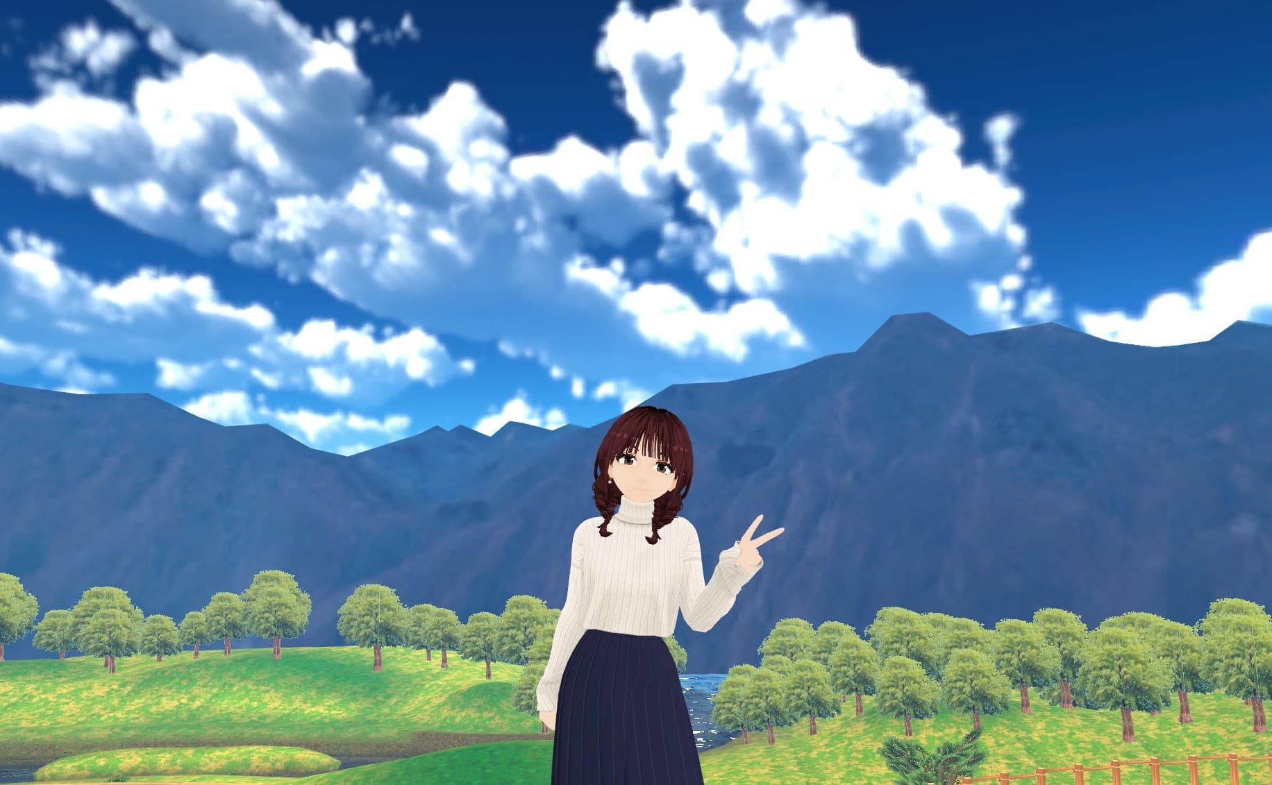 長野県安曇野市のメタバース空間「安曇野市観光メタバース」がclusterにオープン 市制施行20周年記念イベントを12月15日に開催!