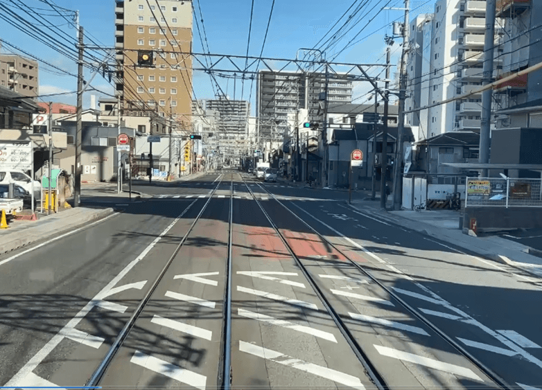 京阪電車 大津線の併用軌道における安全性向上を目指しAI技術を活用した運転士を支援するシステムの実証実験を実施します