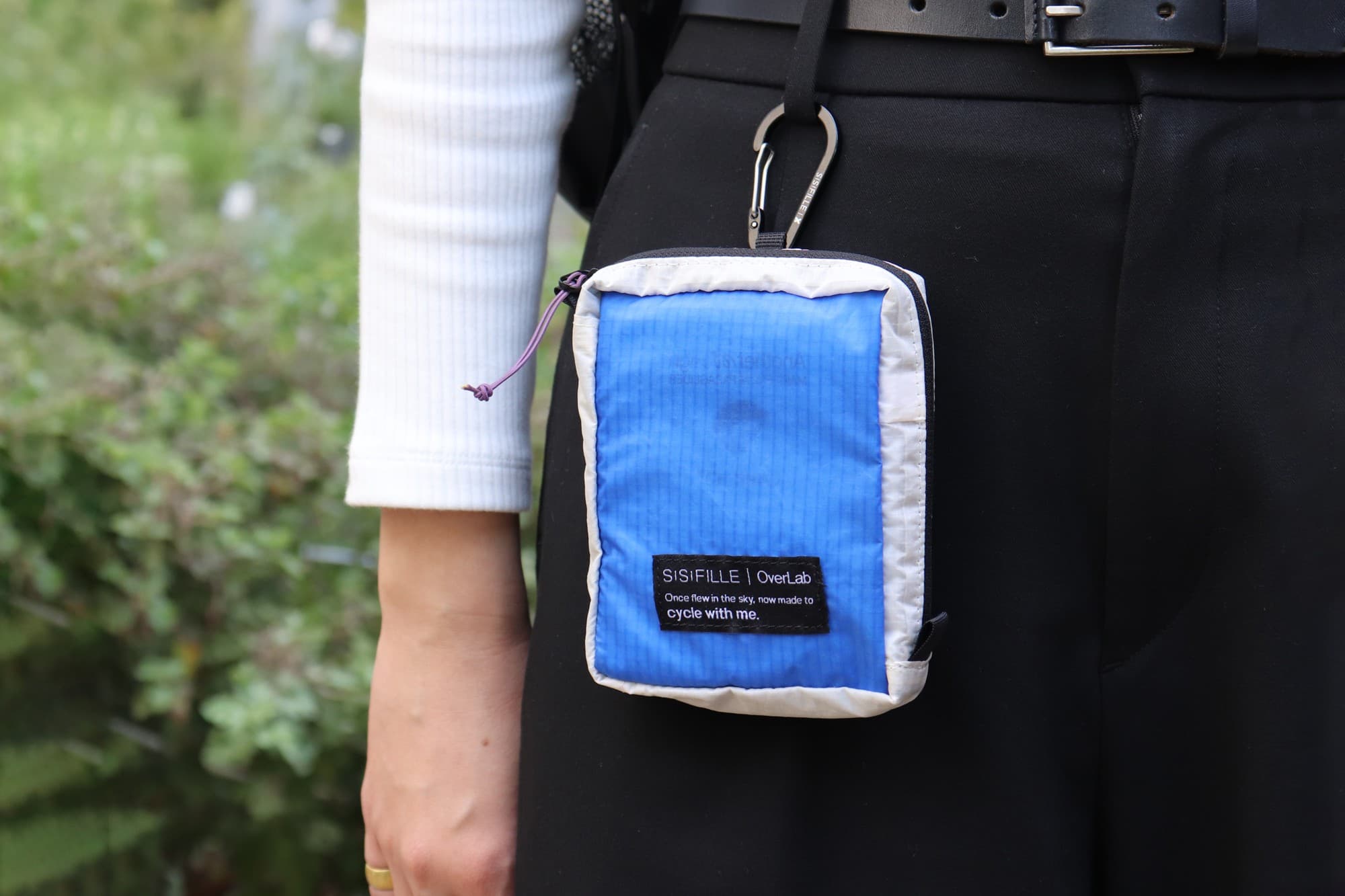 SISIFILLE × OverLab - シシフィーユ10周年記念コラボポーチ / めぐる素材、めぐるやわらかさ。生理用ナプキンポーチ「cyclewith me」発売
