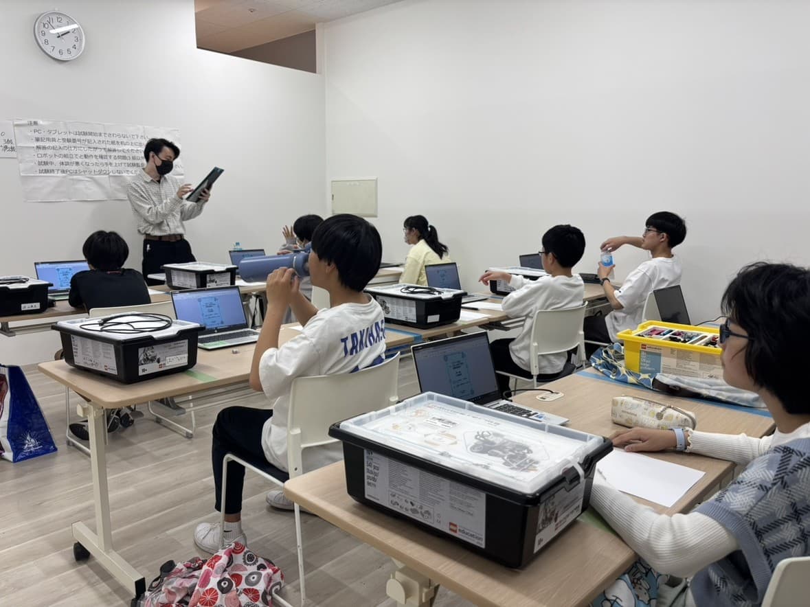 2025年第1回ロボット検定開催!100名以上が受験!