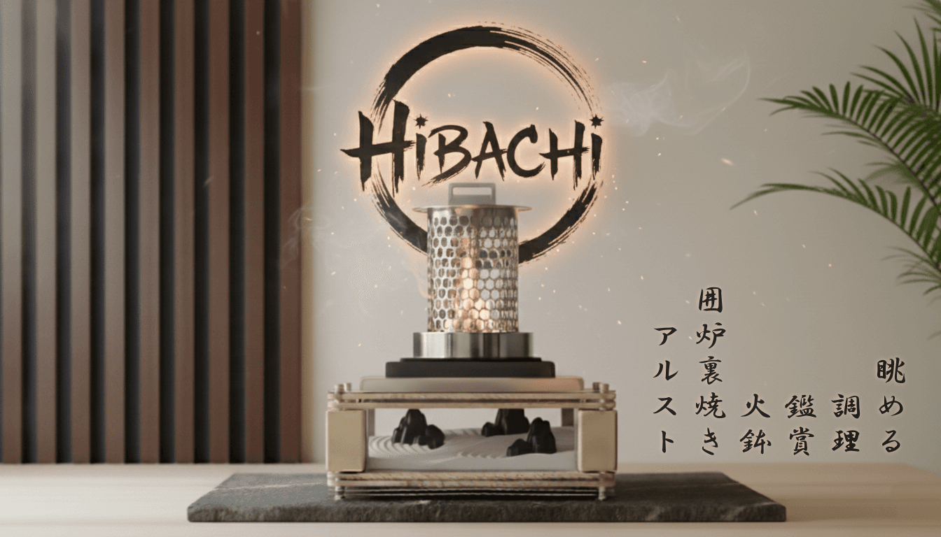 『HIBACHI X ZEN』あの話題作の進化版 枯山水と炎が織りなす「小さな料亭」