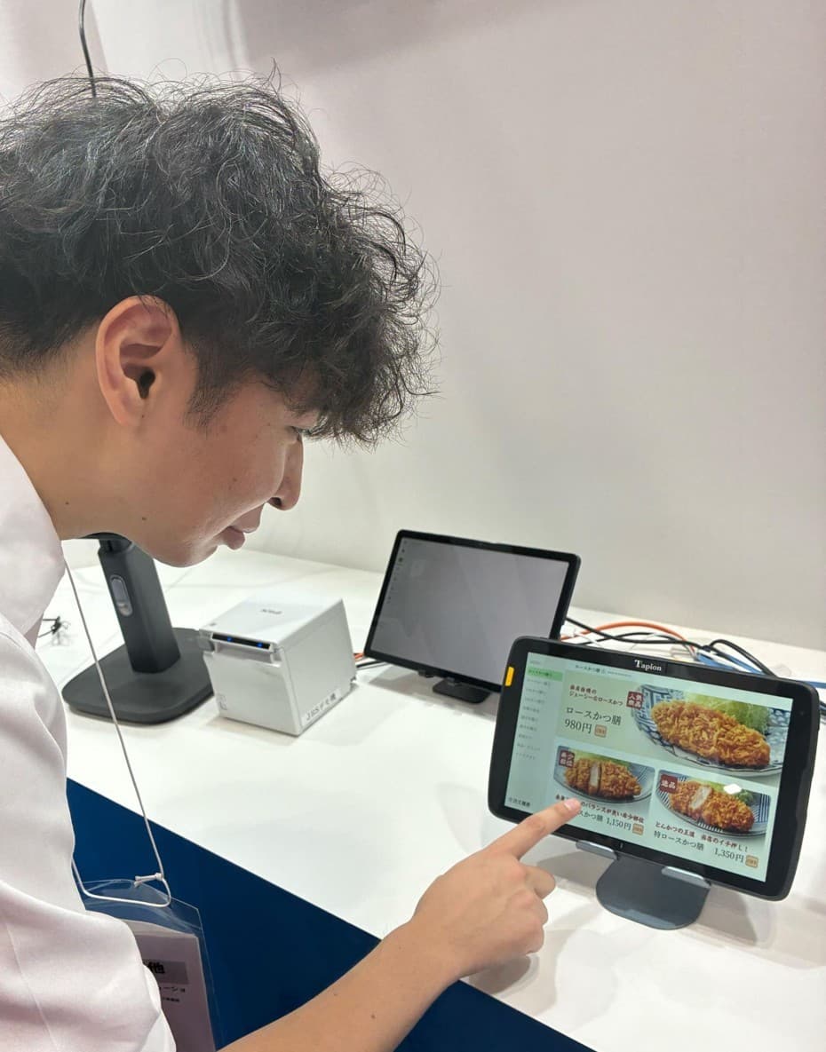 「Tapionタブレット」が飲食業界の人手不足問題を解決