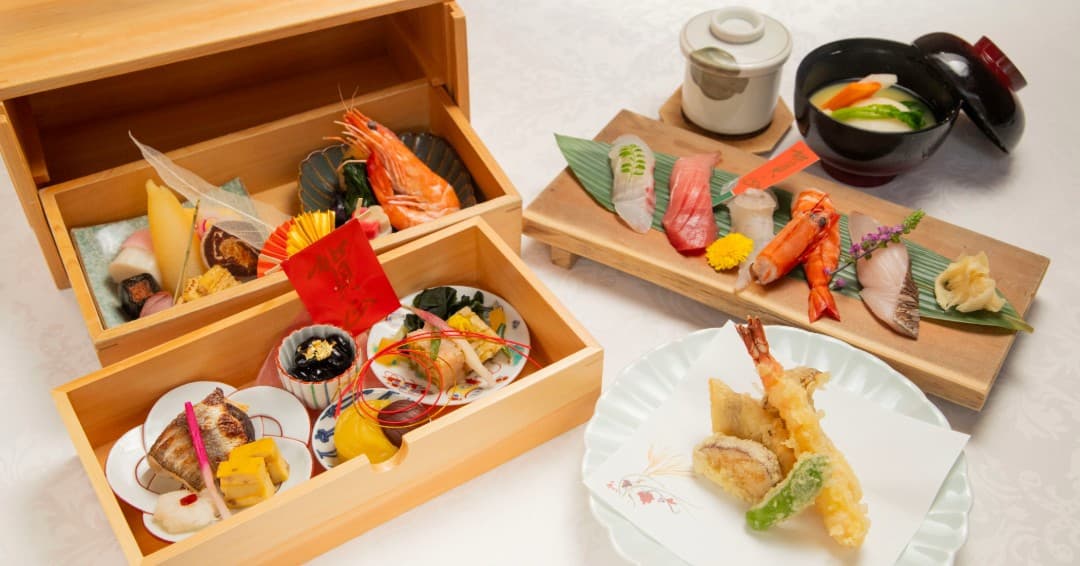 兵庫・淡路島「青の舎」で新年の始まりを祝う食事を!鮨・天ぷらなどの『新春御膳』を1月1日より提供開始