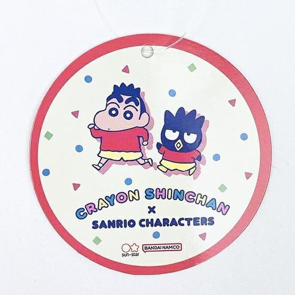 しんちゃんとサンリオキャラクターたちの夢のコラボレーション。意外なキャラクターたちの組み合わせに癖になってしまうかわいさかも!!?