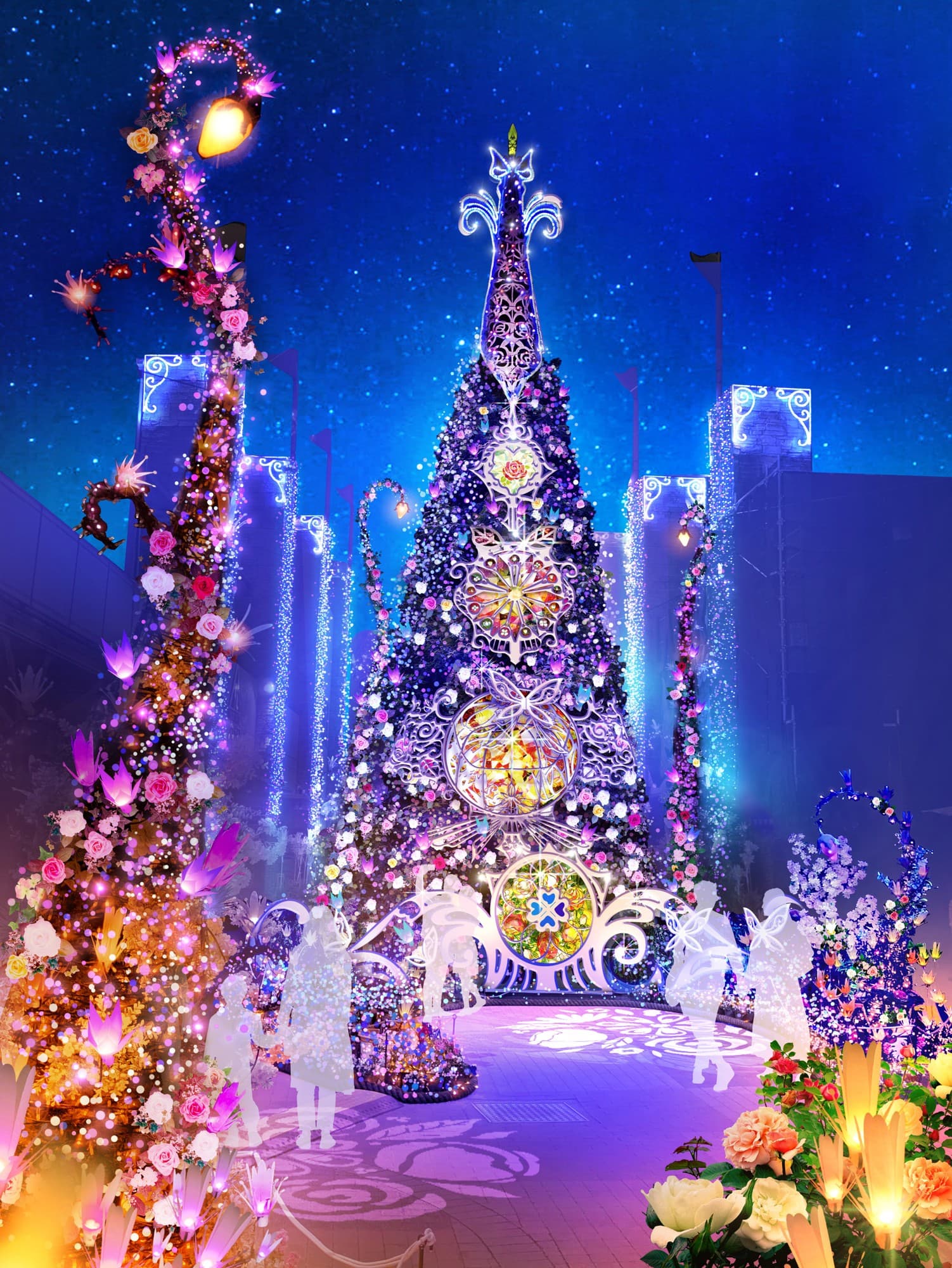 【続報】新作ドリンク・フードや毎年好評のグッズを販売! 光の遊園地 ~Flowering Illumination Rose~開催