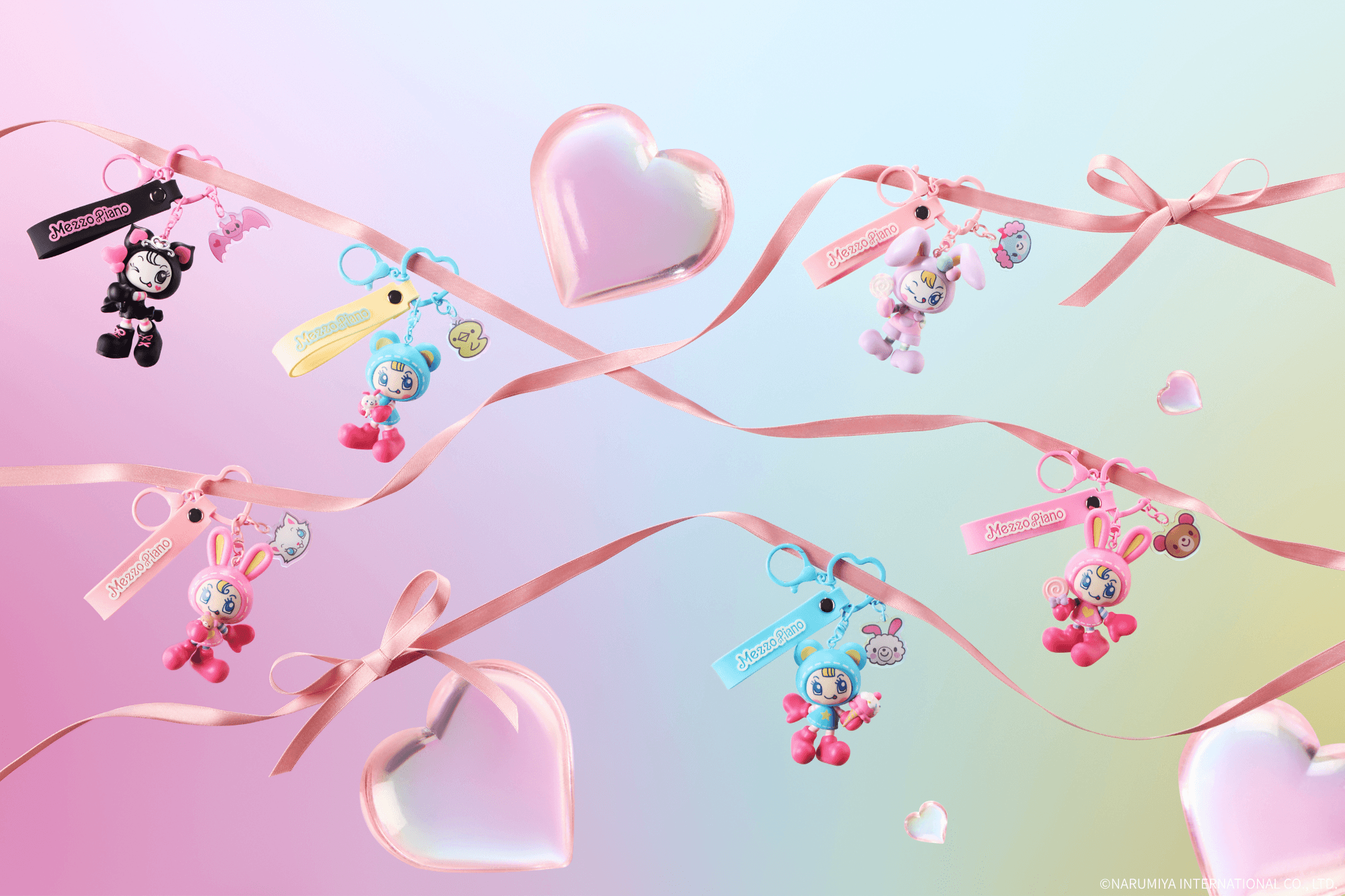 SNSで計10万いいねを獲得した「メゾピアノ シークレットキャラチャーム」がついに発売開始!
