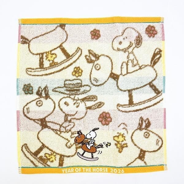 スヌーピー好きにはたまらない!毎日の癒やしになる可愛いミニタオル特集