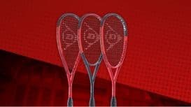 ダンロップ スカッシュラケット「CX」シリーズ3機種を新発売