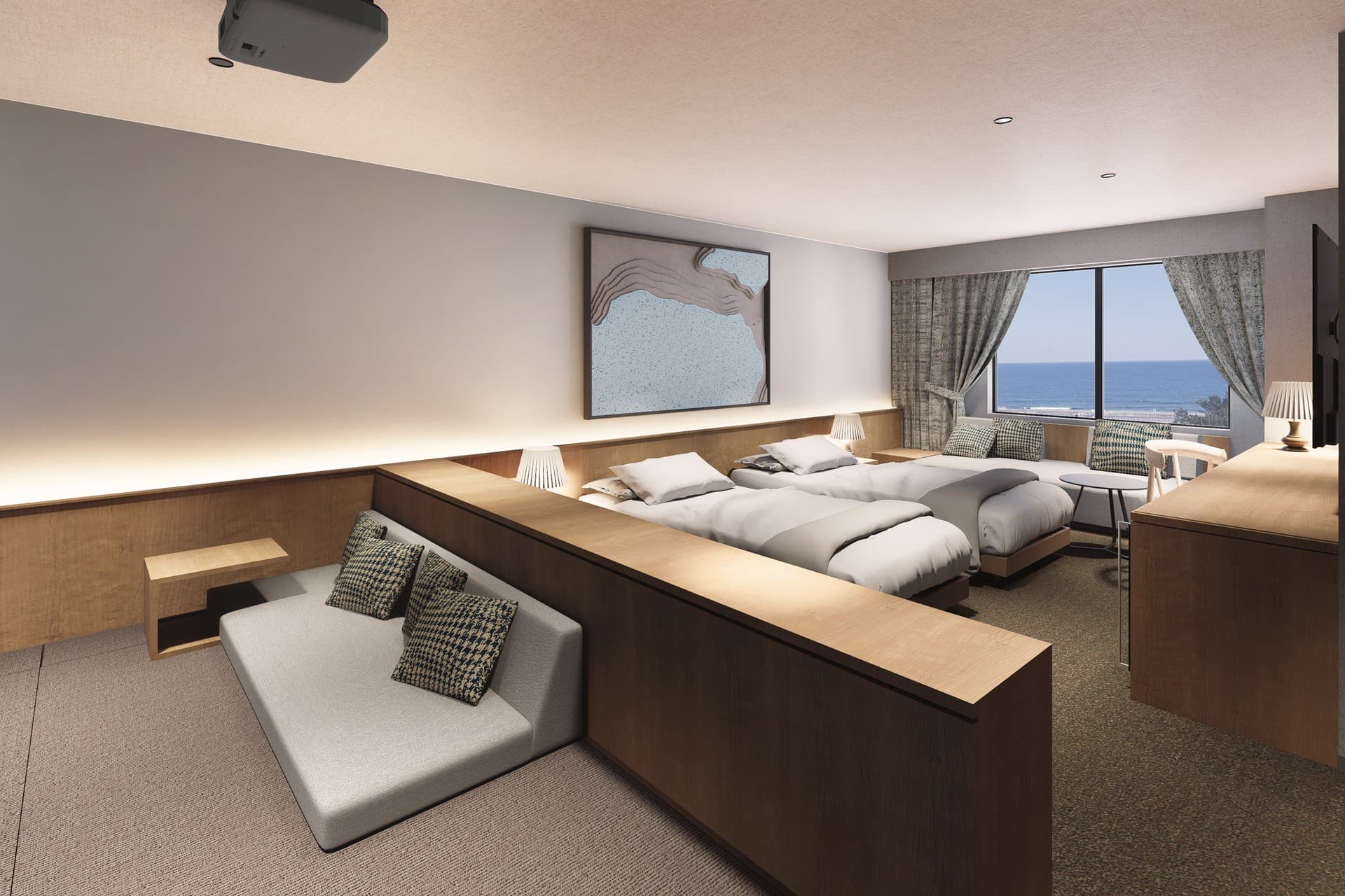 【2025年12月下旬】新サウナ付きスイートルームが誕生! 特別価格のオープン記念プラン販売|茨城・大洗パークホテル