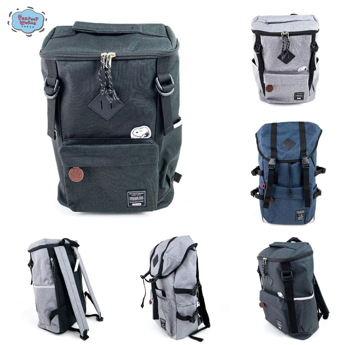 スヌーピーで、普段使いできて、お手頃価格で、おしゃれなリュックが欲しい♪という方に“スクリュックシリーズ”を紹介させてください♡お手頃優秀!です。