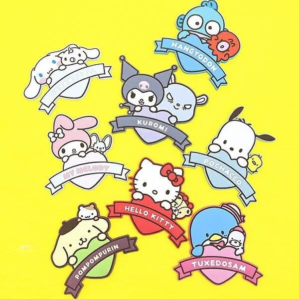 貼るだけでも可愛すぎる!サンリオキャラクターズのリボンが曲がるマグネットフック