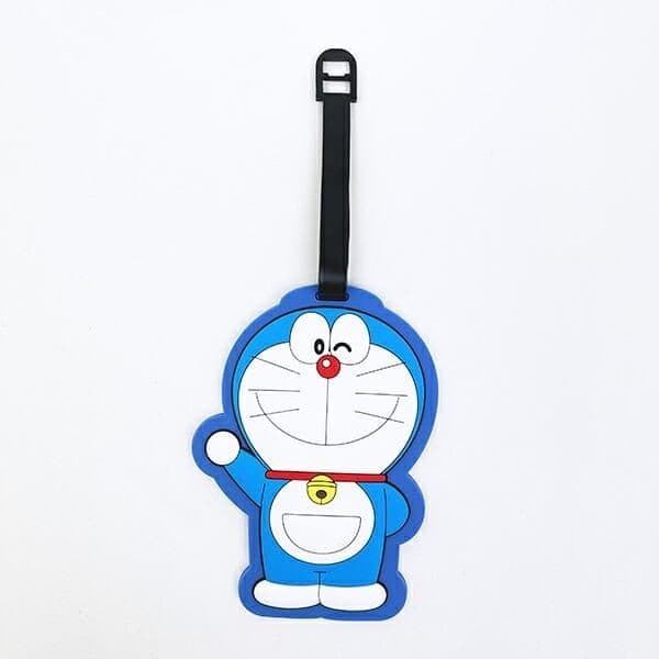 ドラえもんのラゲッジタグ。カバンや小さいお子様の迷子を防ぐ愛らしい目印に。