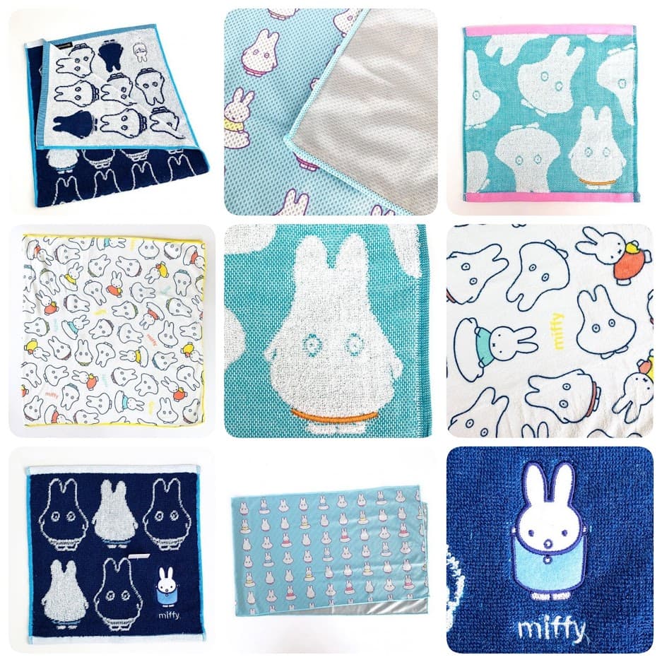 おばけ目撃情報が止まらないミッフィータオル☆おばけがこんなに可愛くてほんとに良いのでしょうか?