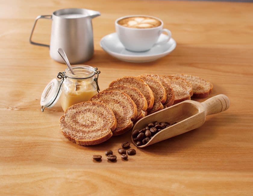 赤い帽子 ミルクジャムラスクシリーズ第2弾
「カフェラテ」9月3日(月)新発売!