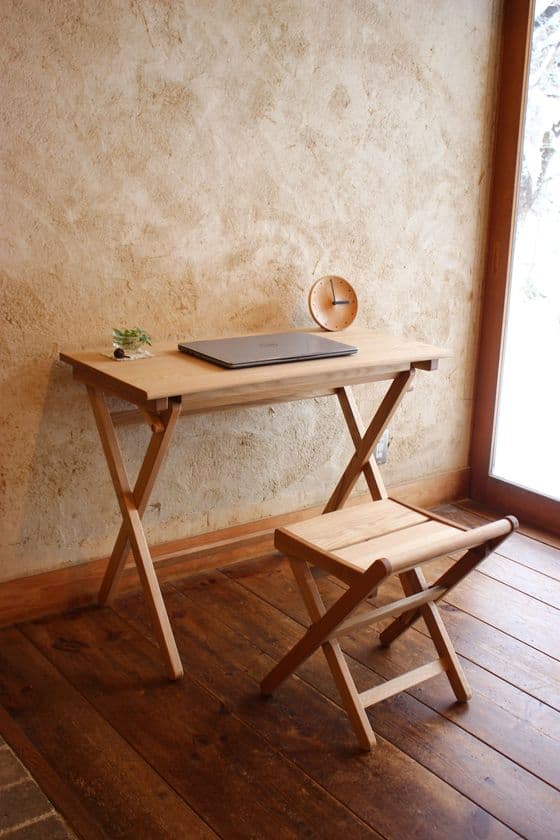 独自の木工技術で「折りたたみ式の木組み家具」を開発
目的に合わせて設計可能な住空間の提案