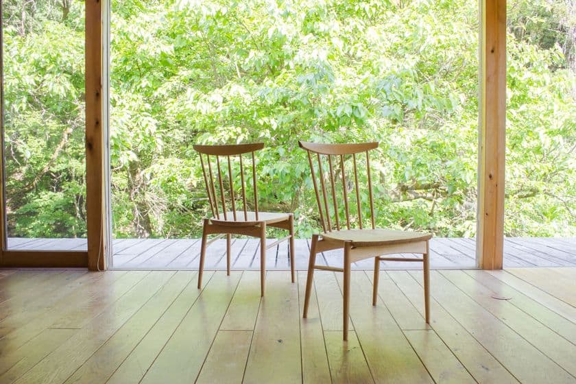 飛騨高山の木工房 オークヴィレッジの新作椅子
「Mori:toチェア」(モリートチェア)を6月26日(金)より発売