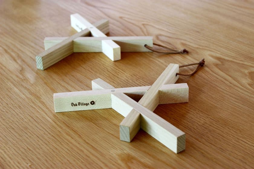 飛騨高山の木工房 オークヴィレッジ
「寄木のトリベット」を8月1日(月)に発売