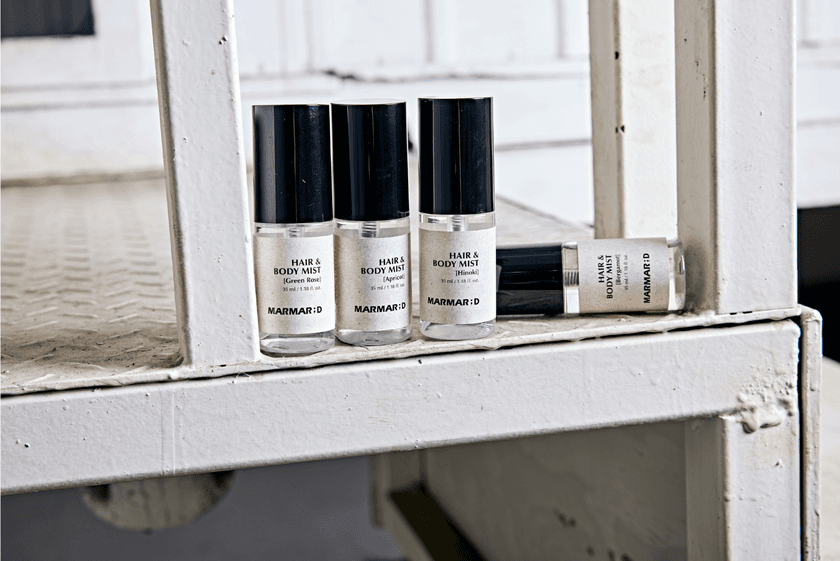 韓国発 ライフスタイルブランド MARMAR;D(マルマルディ)の
新商品「ヘア&ボディミスト」4種が5月3日(土)先行発売!