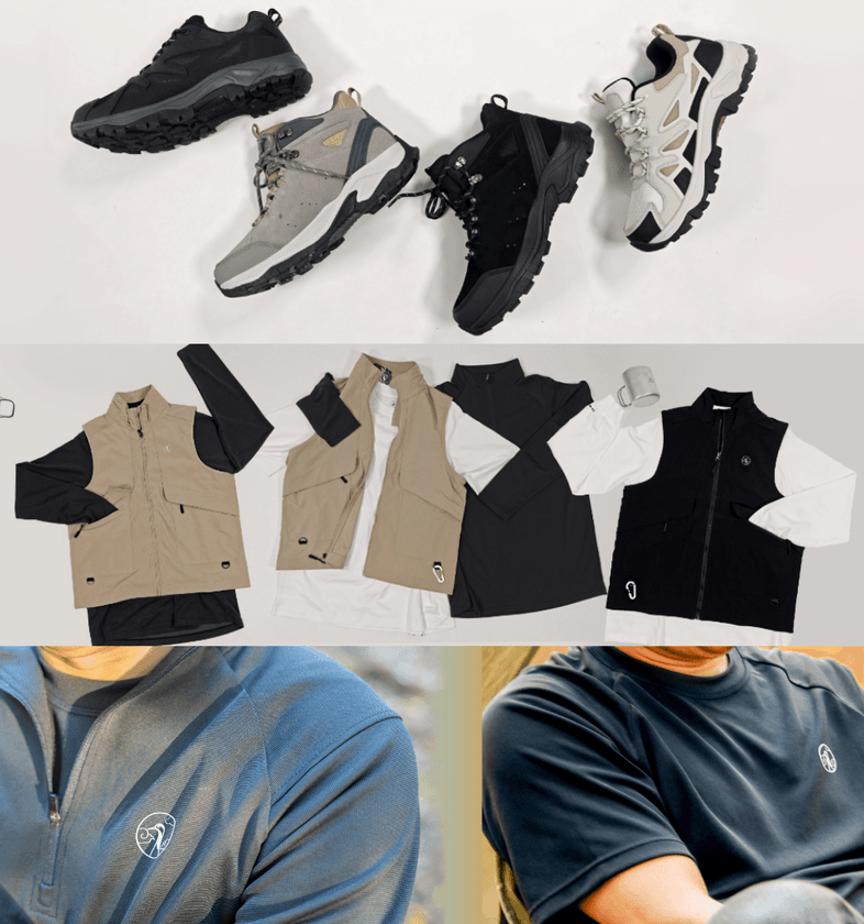 アウトドアギアブランド「A.S.F.OUTDOOR」より、
新素材「単導」を用いた透湿性の高い機能性Tシャツを5/27に発売