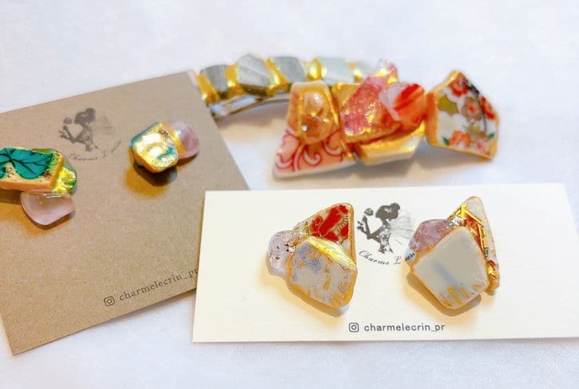 大阪万博×ロハスフェスタ EXPO2025で
金継ぎ風アクセサリー作り開催!