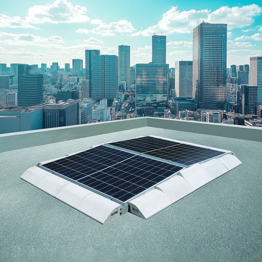 ネクストエナジー、低重心置基礎架台
「UNIFIX」の新仕様を7月8日(火)より販売開始