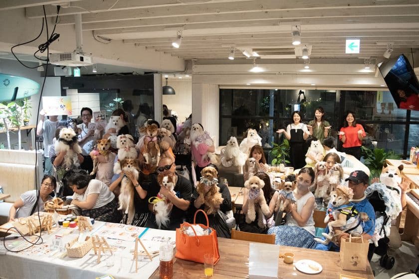 ≪イベントレポート≫
ラジオ番組『にゃんドル☆わんドル』1周年記念!
リスナー参加型交流イベントを開催。
25組のにゃんどる☆わんドルが参加!