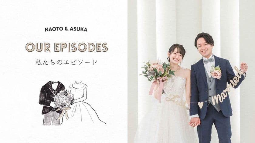 結婚式プロフィールムービー episode art movieを正式リリース
手描きのポップなイラストをパラパラ漫画風アニメーション化!