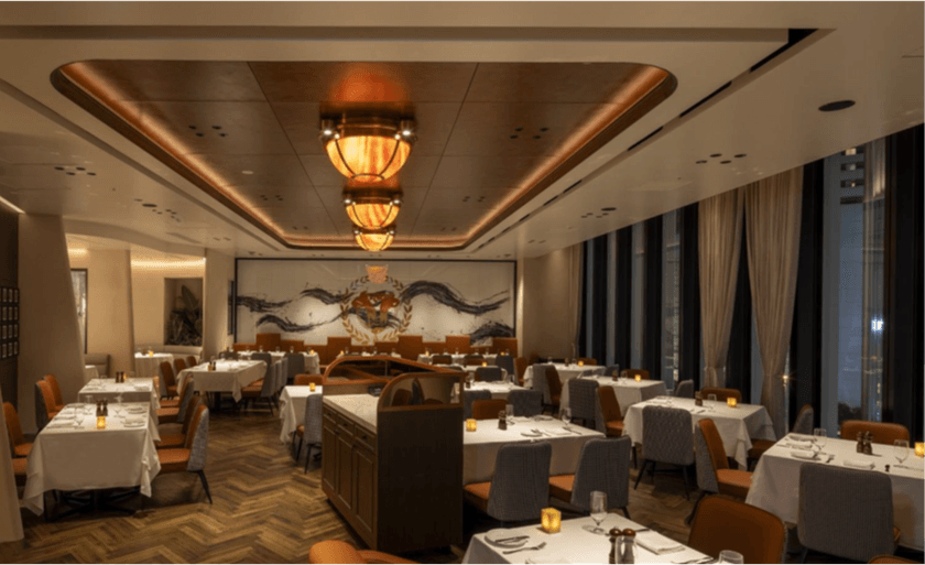 ニューヨークのマンハッタンで絶大な人気を誇るステーキハウス
“ベンジャミンステーキハウス”の大阪店で煌めくシーンを彩る
クリスマス特別メニューをご用意