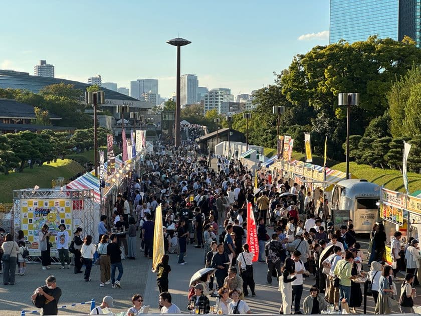 2025年10月 JR大阪城公園駅前広場で開催する
「Daiwa House presentsクラフトビアホリデイ2025」
イベント詳細を発表!