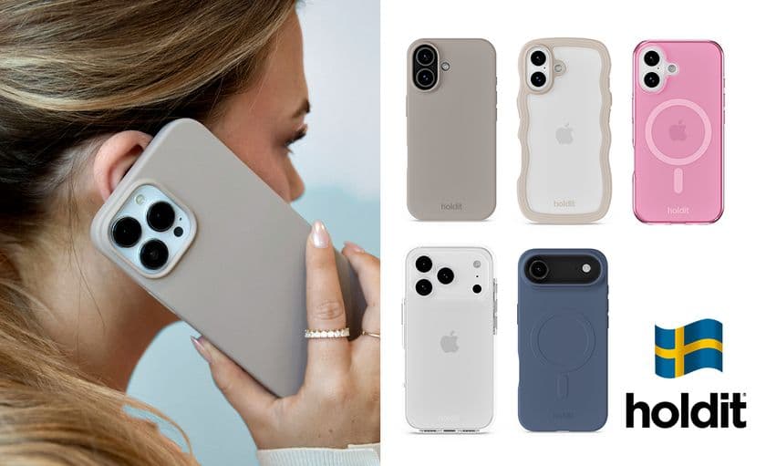 北欧ブランド「holdit」からiPhone17対応ケース登場!
10/31まで限定クーポン配布中