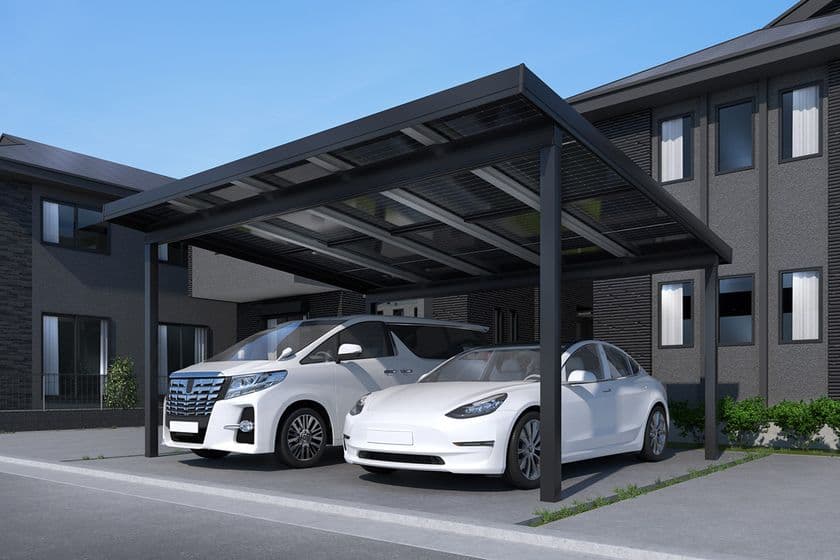 住宅や街並みと調和する新しいソーラーカーポート
「Harmost(ハーモスト)」を10月8日(水)より販売開始