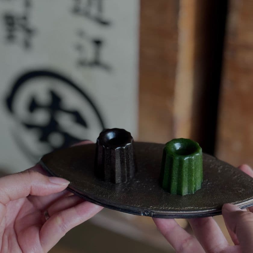 “見た目はカヌレ、中身は羊羹”
お茶時間を彩る小さな贅沢「羊羹カヌレ」