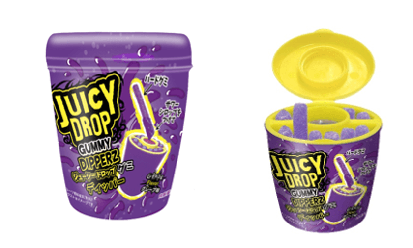 “大人もこどもも楽しめる 遊べるキャンディ”
「バズーカキャンディブランズ」から
『ジューシードロップグミディッパー』が10月27日(月)新発売!