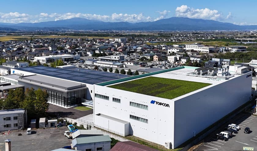 トプコン山形 新厚生棟・第三工場が竣工