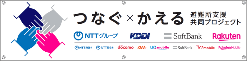 大規模災害発生時における速やかな被災地支援に向けて、
避難所支援における通信事業者間でのエリア分担などの連携体制を強化