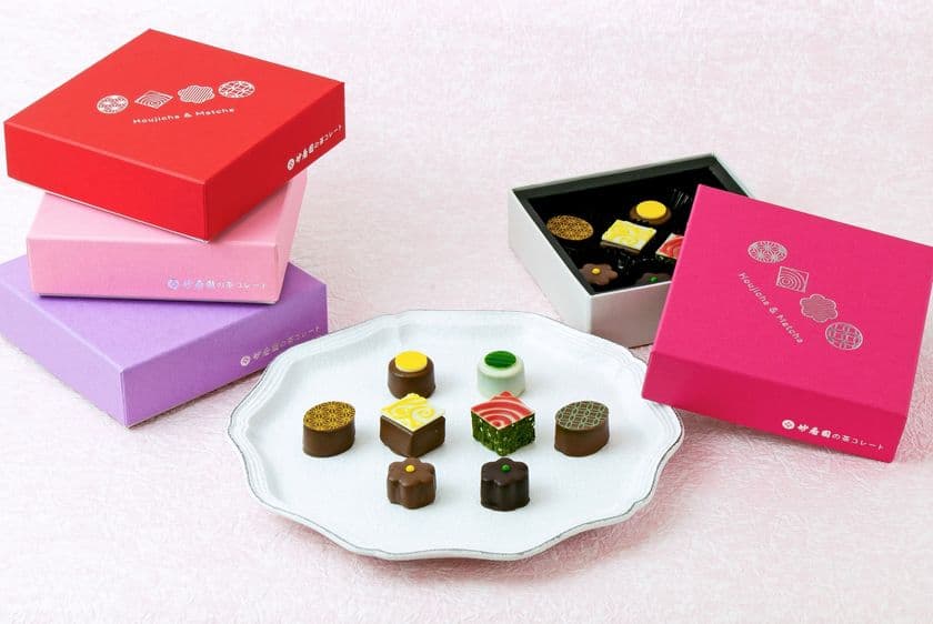 四季をまとう和のショコラ、華やかに一新
「妙香園の茶コレート」冬季限定にて
名古屋の老舗茶屋「妙香園」より11/10新発売
