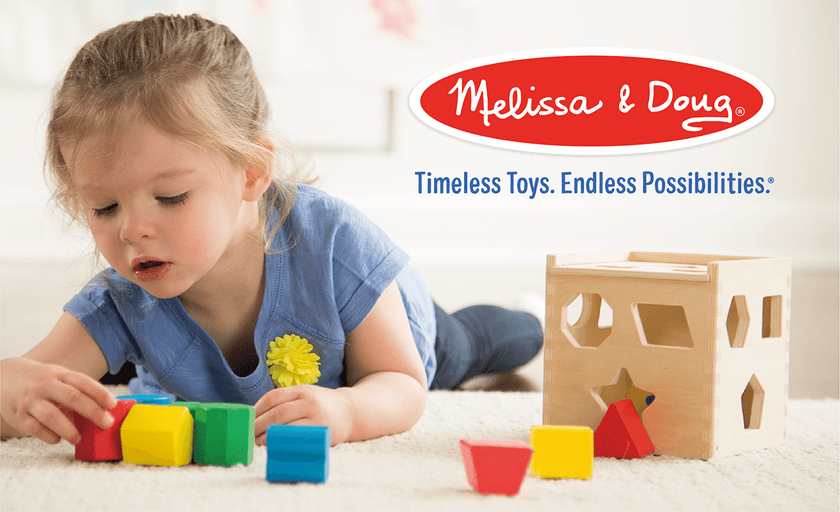 世界80ヵ国で愛されるおもちゃブランド
「Melissa and Doug」が販売開始!