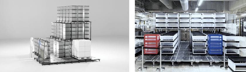 Cuebus株式会社とJR西日本
「リニアモーター式ロボット倉庫」の実証実験を開始